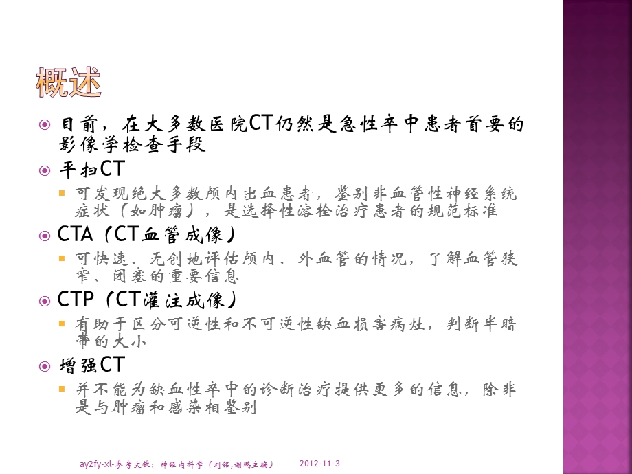 脑血管疾病——脑卒中的影像学研究进展文档资料.pptx_第2页