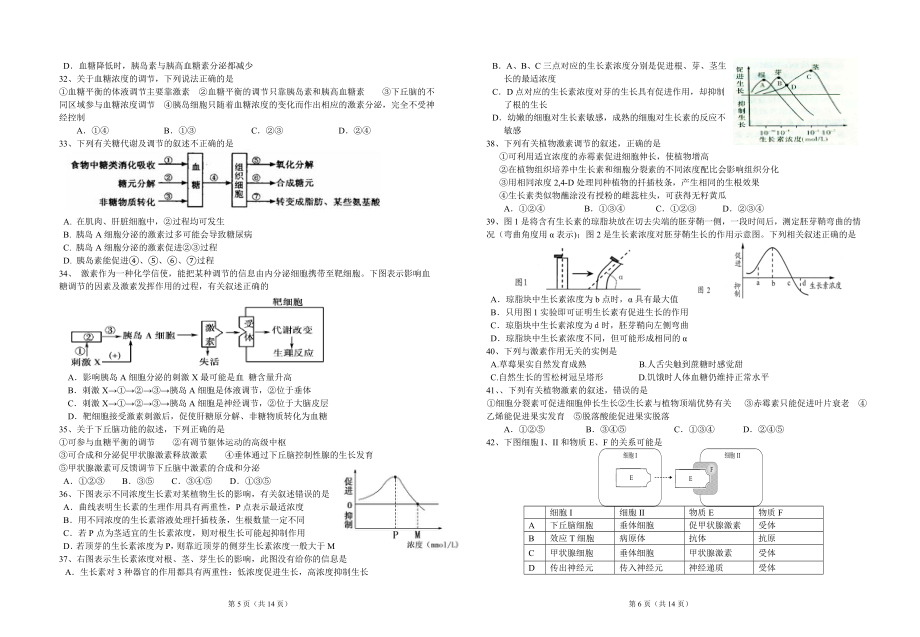 生物必修三综合训练题.doc_第3页