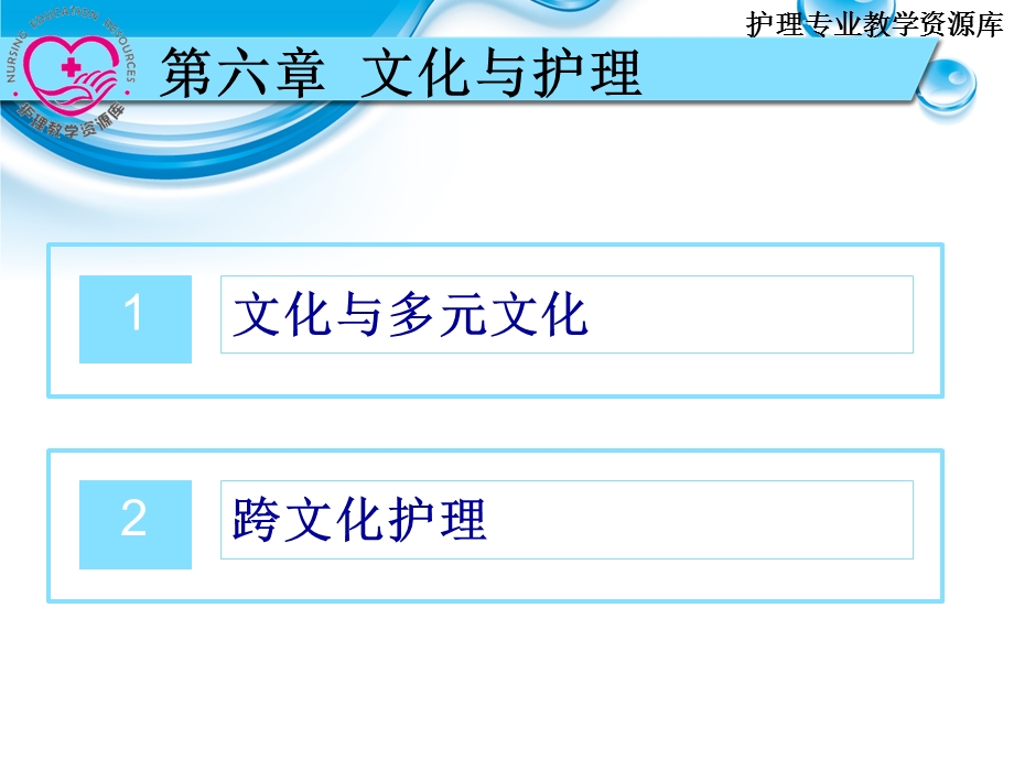 护理学导论单元4第六章多元文化与护理精选文档.ppt_第1页