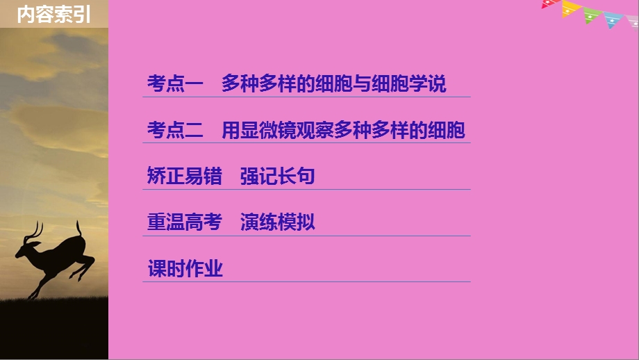 最新生物高考大一轮复习第一单元认识细胞与细胞的化学组成第1讲多种多样的细胞人类探索细胞的历史课件北师大版文档资料.ppt_第2页