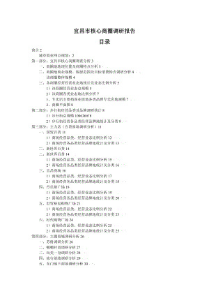宜昌核心商圈调研报告初稿.doc