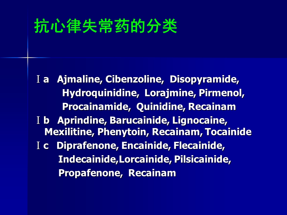 抗心律失常药物的应用名师编辑PPT课件.ppt_第2页