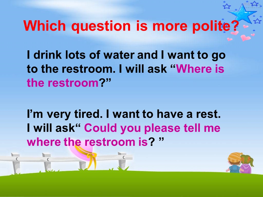 九年级英语Unit_11_Could_you_please_tell_me_where_the_restrooms_are精品课件.ppt_第2页