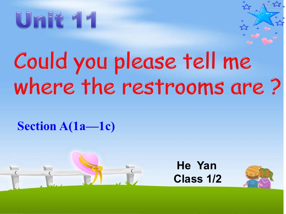 九年级英语Unit_11_Could_you_please_tell_me_where_the_restrooms_are精品课件.ppt_第3页