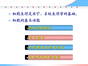 21细胞基本功能文档资料.ppt