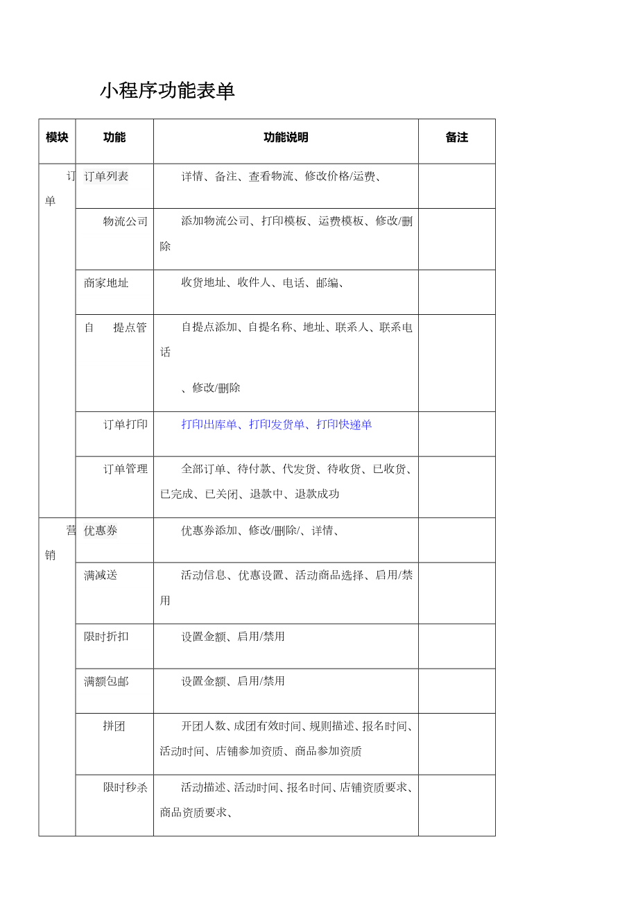 小程序功能表单.doc_第1页