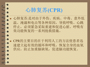 心肺复苏术文档资料.ppt