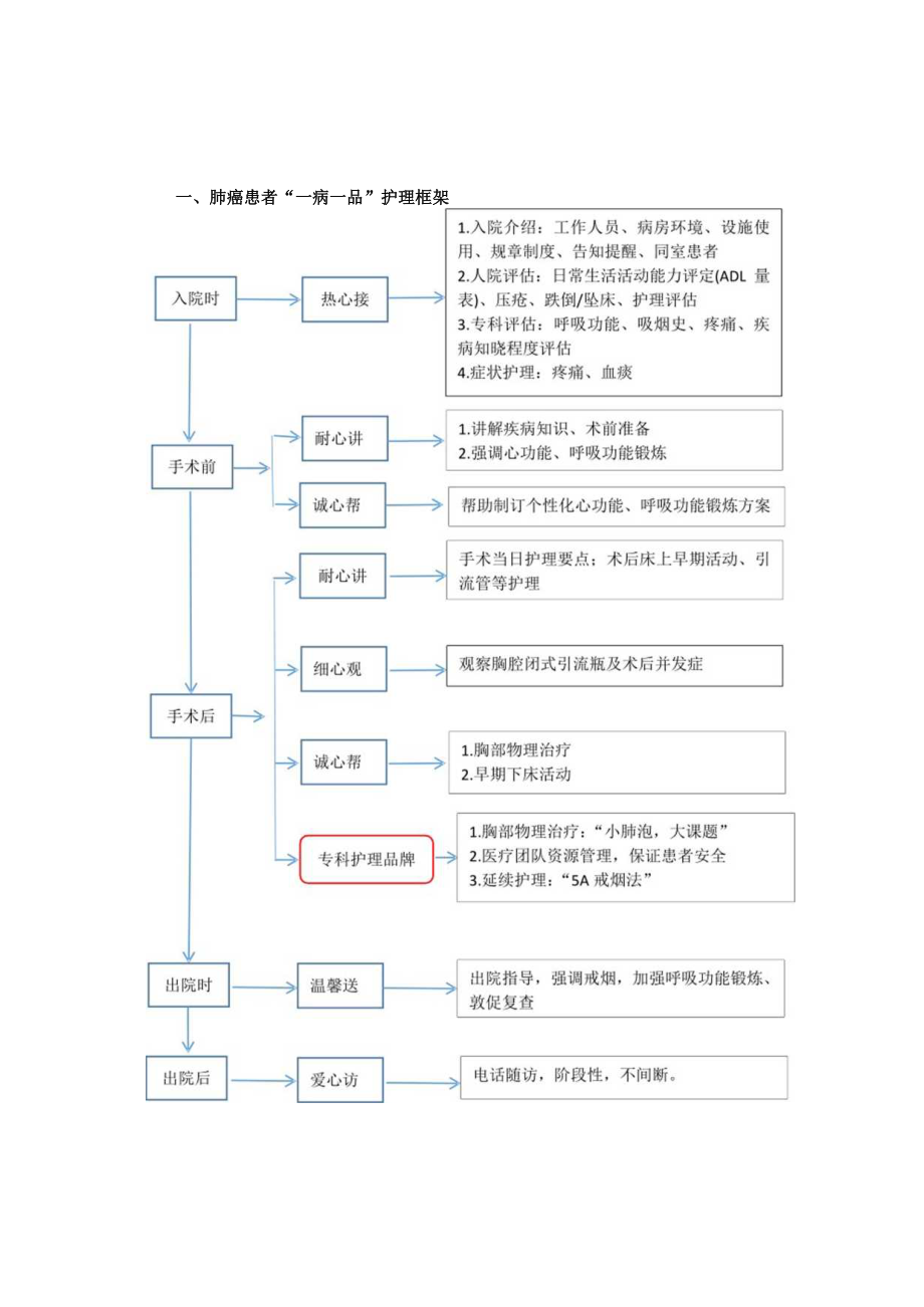 胸外科肺癌”一病一品“.docx_第1页