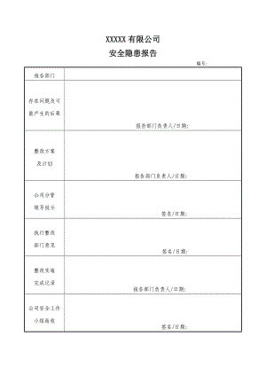 安全隐患排查情况表.doc