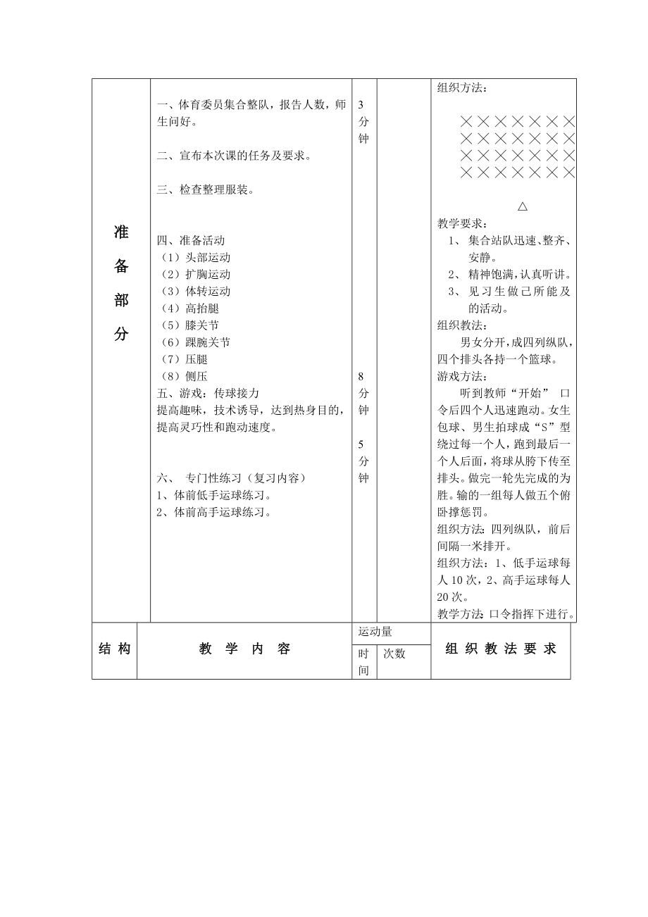 篮球双手胸前传接球 (2).doc_第2页