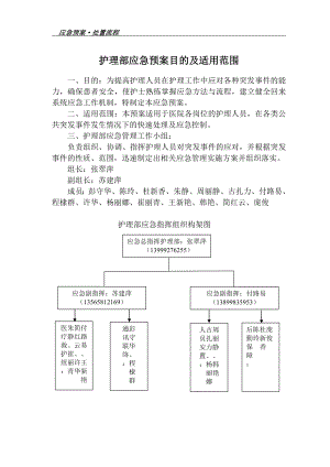 [解决方案]护理应急预案出书.doc