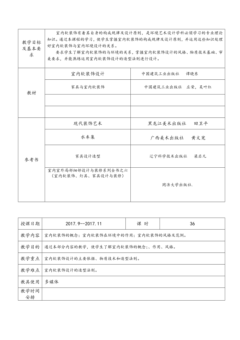 室内软装设计教案.doc_第2页