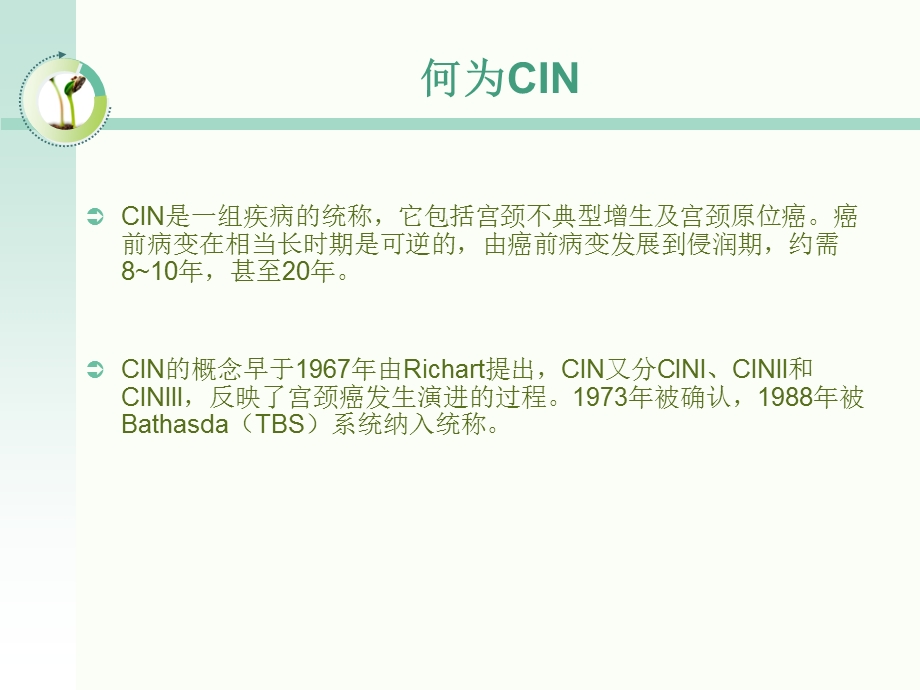 宫颈癌前病变cin3级文档资料.ppt_第1页