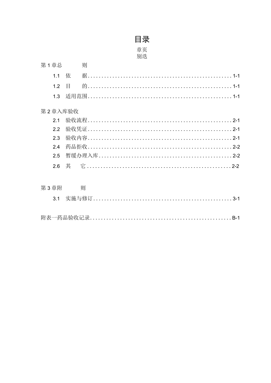 医院药品入库验收检查作业准则.docx_第1页