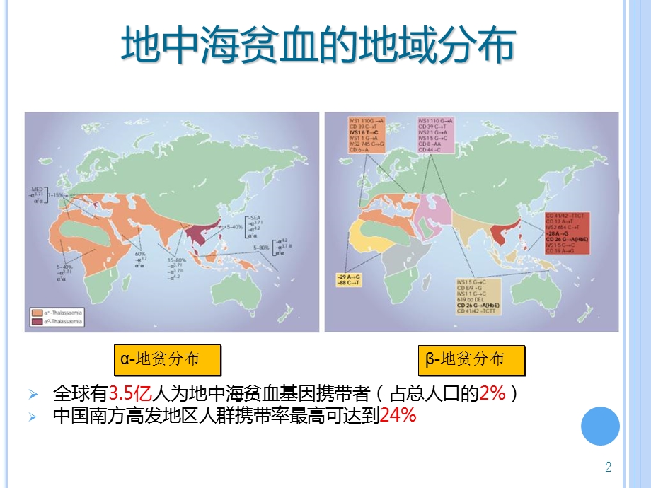 地中海贫血基因检测的临床应用PPT文档.ppt_第2页