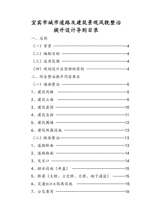 宜宾市城市道路提升设计导则.doc