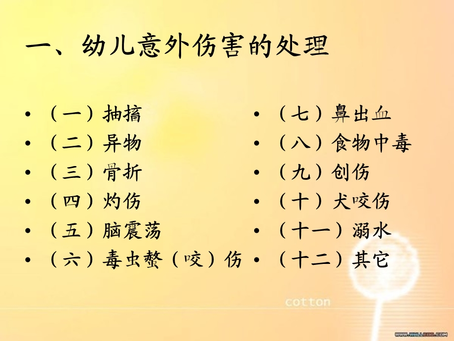 幼儿意外伤害的急救处理及季传染病预防文档资料.ppt_第2页