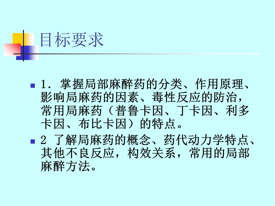 麻醉药理学第六章局部麻醉药文档资料.ppt_第1页