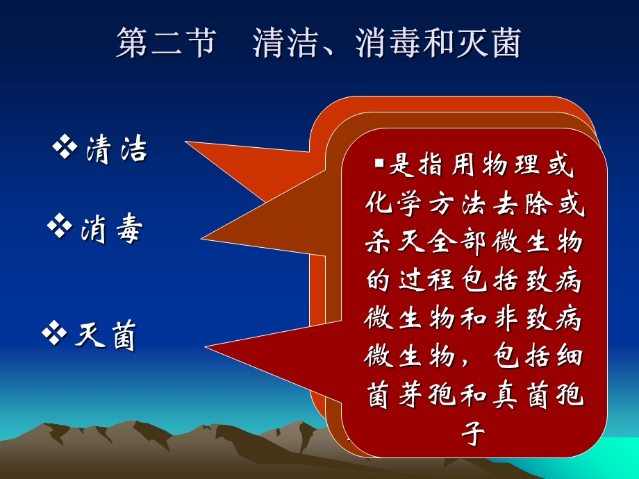 护理学基础清洁、消毒和灭菌文档资料.ppt_第1页