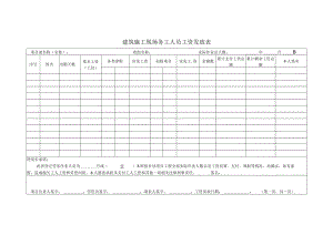 建筑施工现场务工人员工资发放表.docx