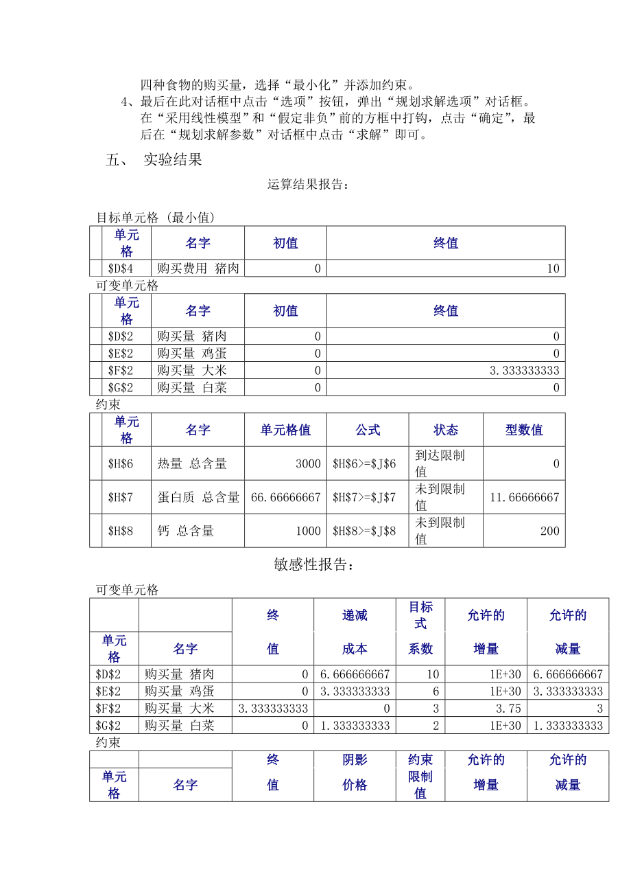 [管理学]管理运筹学实验报告模板.doc_第3页