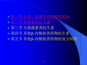 最新β内酰胺类抗生素课件PPT文档.ppt