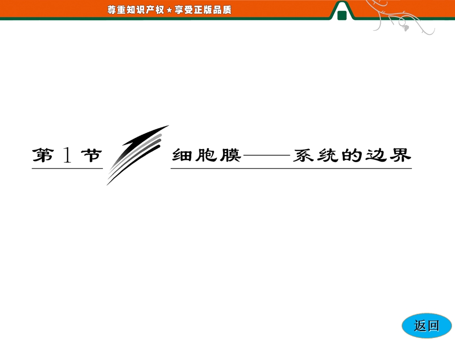 三维设计高中生物人教版必修一配套课件第1部分第3章第1节细胞膜——系统的边界文档资料.ppt_第2页