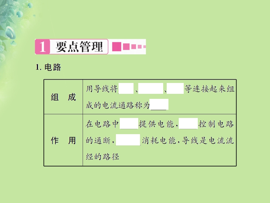 九年级物理全册第十四章第二节让电灯发光习题课件沪科版.pptx_第1页