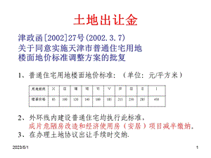 天津市房地产开发税费一览.ppt