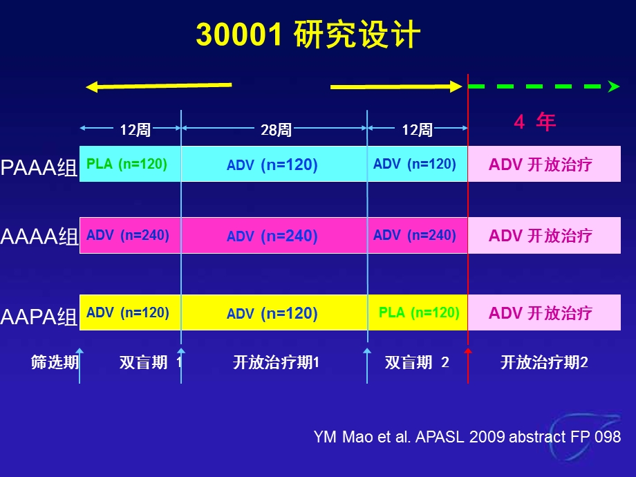 最新：贺维力@治疗中国HBeAg ) 慢乙肝患者5 年数据30001 的研究文档资料.ppt_第3页