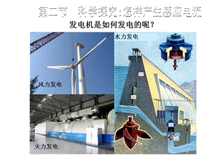 九年级物理沪科版下册课件：第十八章 第二节科学探究：怎样产生感应电流 (共12张PPT).ppt