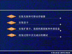 电脑硬件组装实用图解文档资料.ppt