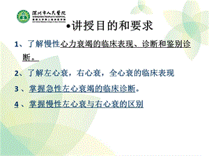 最新心力衰竭的临床表现PPT文档.ppt