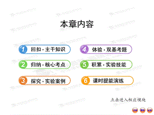 高中生物全程复习方略配套课件浙科版浙江专用：必修三 第一章 植物生命活动的调节.ppt