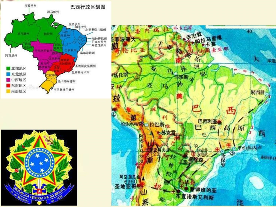 最新晋教版地理七下10.7巴西 南美洲面积最大的国家ppt..ppt_第3页