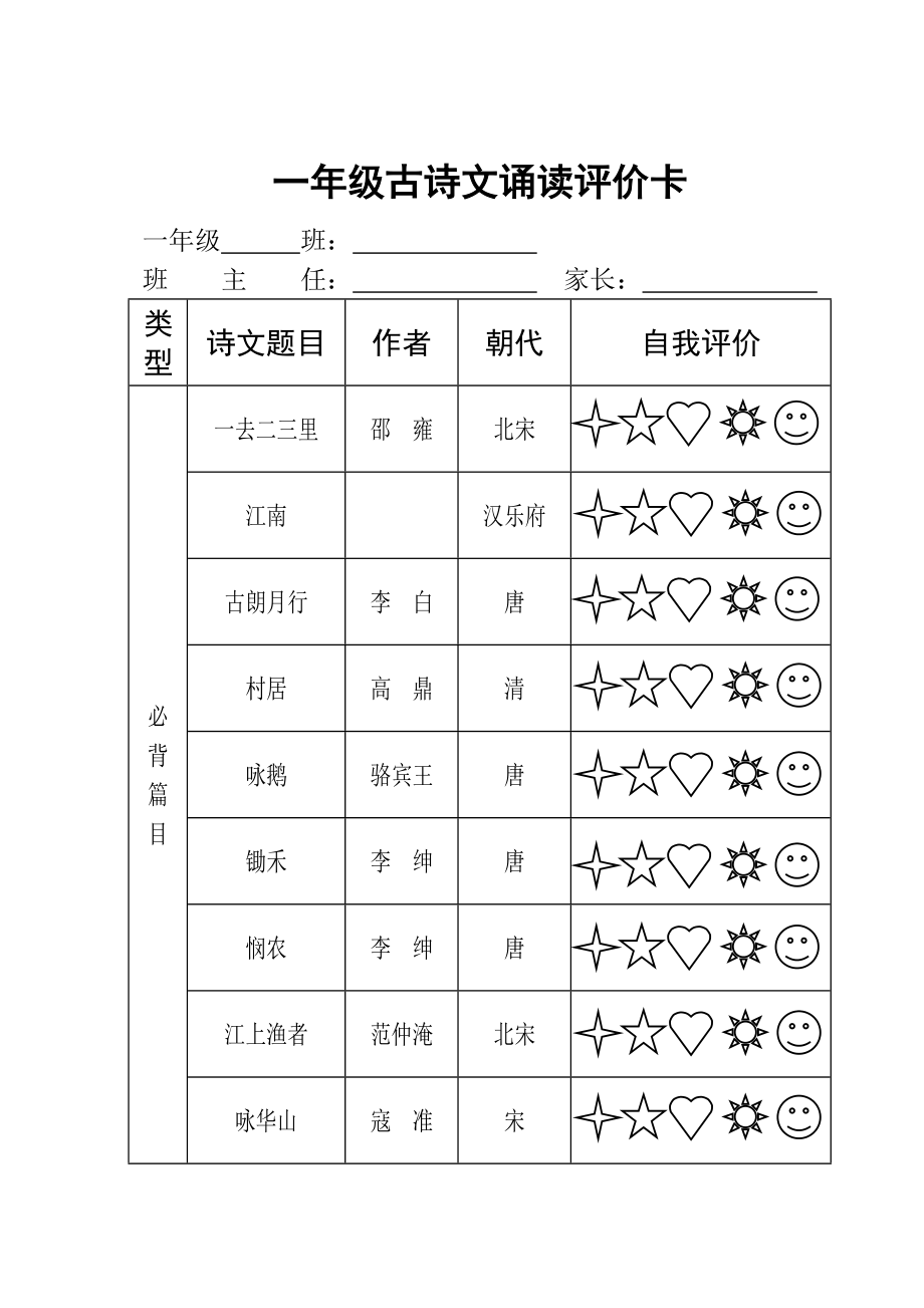 古诗文诵读评价卡使用说明.doc_第2页