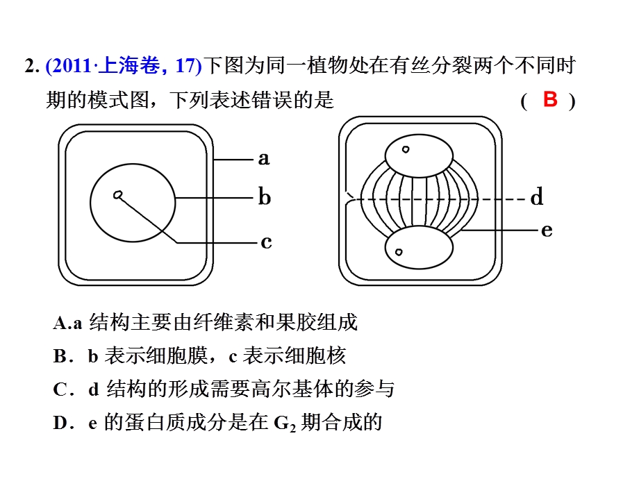 最新二轮复习课件：专题三细胞的生命历程139张PPT文档.ppt_第2页