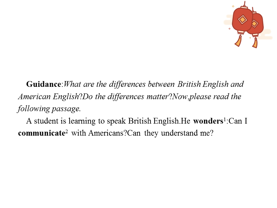 外研版高二英语必修5课件：Module1 British and American English(共58张PPT).pptx_第1页