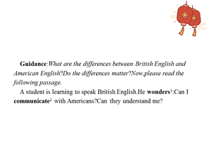 外研版高二英语必修5课件：Module1 British and American English(共58张PPT).pptx