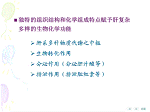 生物化学肝的生物化学文档资料.ppt