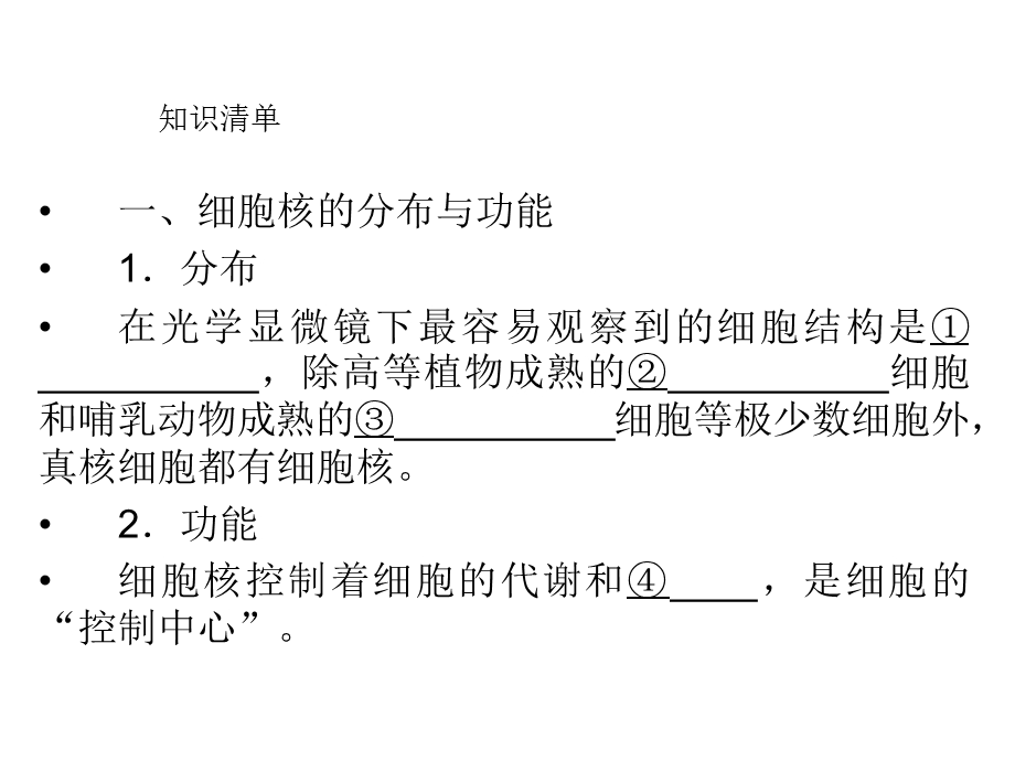 人教版教学课件1112高一生物必修1新人教版同步课件：33细胞核——系统的控制中心PPT文档.ppt_第3页