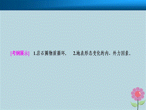 高考地理一轮复习地表形态的塑造第一讲营造地表形态的力量课件新人教版.pptx