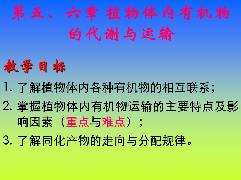 第五六章植物体内有机物的代谢与运输名师编辑PPT课件.ppt_第2页