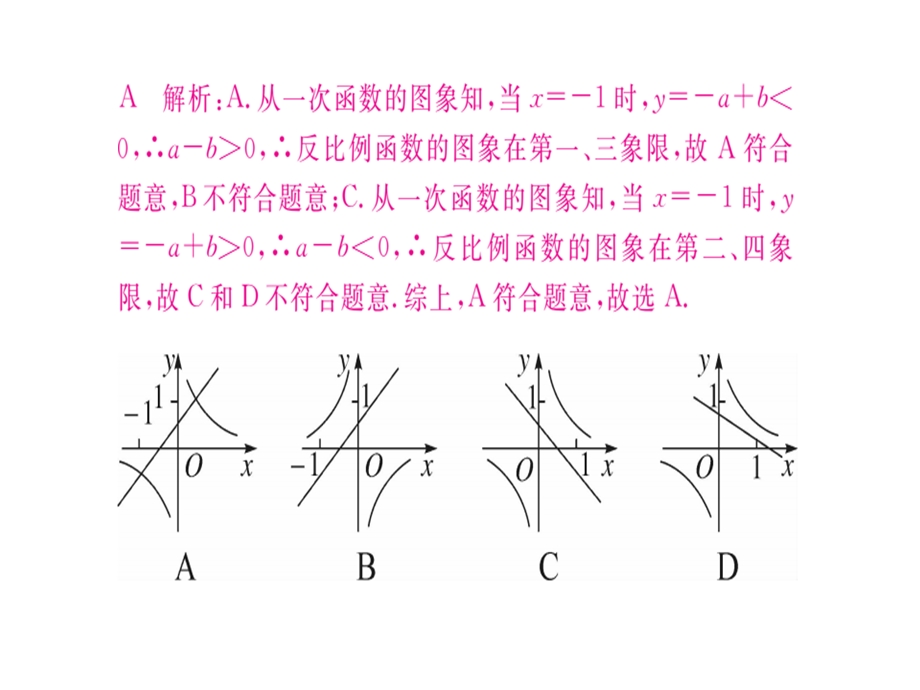 九年级人教版数学下册课件：考点综合专题：反比例函数与其他知识的综合(共23张PPT).ppt_第3页