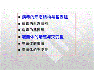 遗传学病毒的遗传分析文档资料.ppt