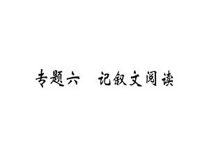 学九年级语文安徽下册课件：专题六 (共37张PPT).ppt