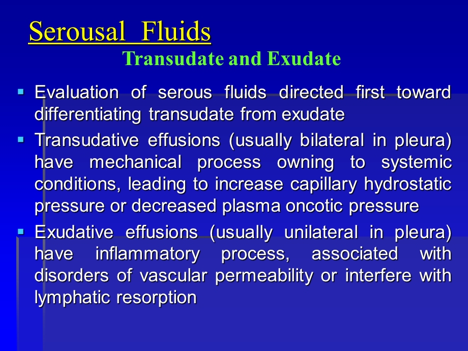 最新：BODY FLUID ANALYSIS FOR CELLULAR COMPOSITION：细胞的构成体流体分析文档资料.ppt_第2页