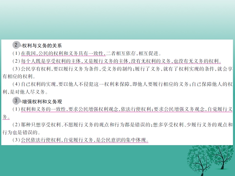 中考政治第二单元法律与秩序考点19权利与义务复习课件.pptx_第3页