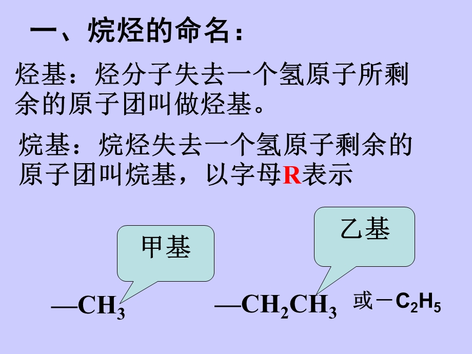 【化学】1.3有机化合物的命名课件新人教版选修5.ppt_第2页