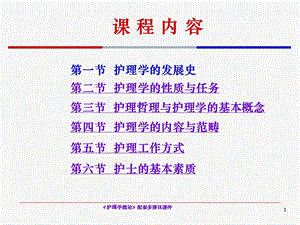 最新：第1章绪论护理学概论文档资料.ppt